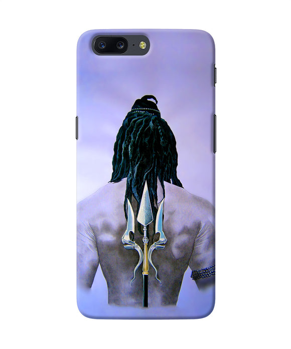 Lord Shiva Back Oneplus 5 Back Cover