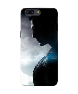 Superman Super Hero Poster Oneplus 5 Back Cover