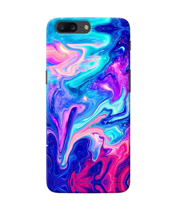 Abstract Colorful Water Oneplus 5 Back Cover