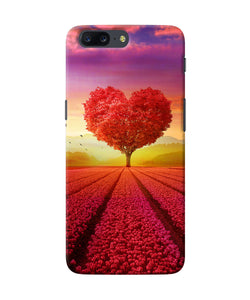 Natural Heart Tree Oneplus 5 Back Cover