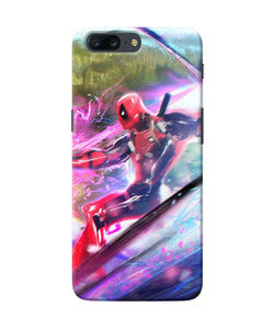 Deadpool Super Hero Oneplus 5 Back Cover