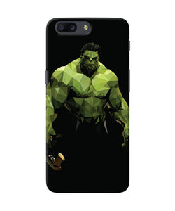 Abstract Hulk Buster Oneplus 5 Back Cover