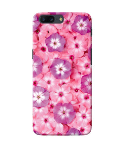 Natural Pink Flower Oneplus 5 Back Cover