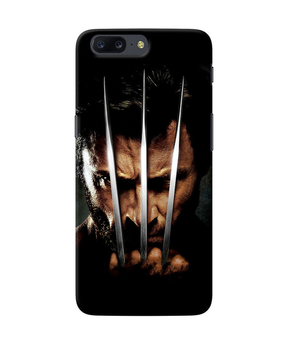 Wolverine Poster Oneplus 5 Back Cover