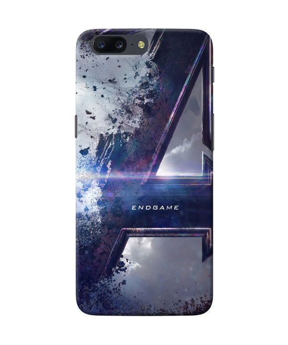 Avengers End Game Poster Oneplus 5 Back Cover