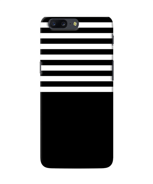 Black And White Print Oneplus 5 Back Cover