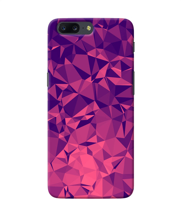 Abstract Red Blue Shine Oneplus 5 Back Cover