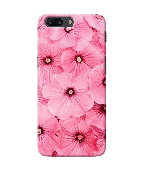 Pink Flowers Oneplus 5 Back Cover