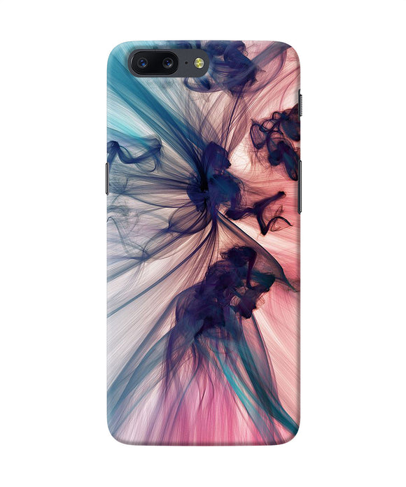 Abstract Black Smoke Oneplus 5 Back Cover