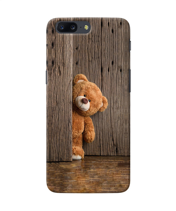 Teddy Wooden Oneplus 5 Back Cover