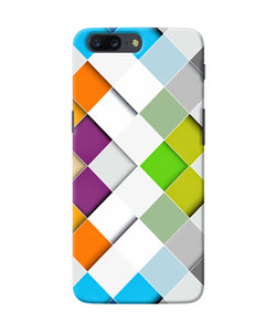 Abstract Color Box Oneplus 5 Back Cover