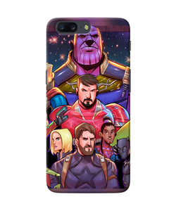 Avengers Animate Oneplus 5 Back Cover