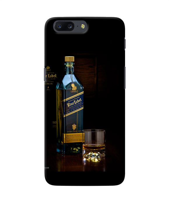 Blue Lable Scotch Oneplus 5 Back Cover