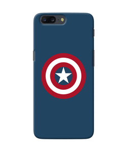 Captain America Logo Oneplus 5 Back Cover