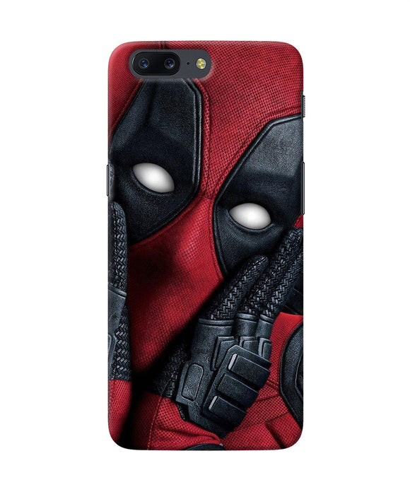 Thinking Deadpool Oneplus 5 Back Cover