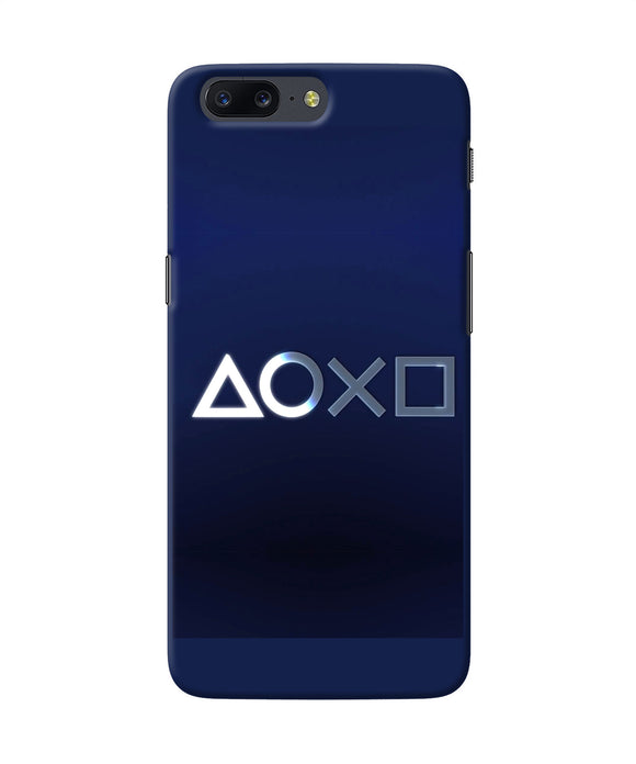 Aoxo Logo Oneplus 5 Back Cover