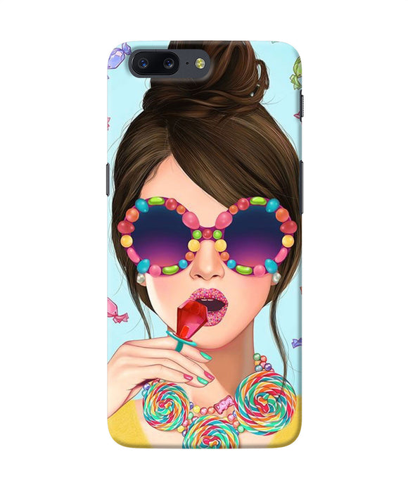 Fashion Girl Oneplus 5 Back Cover