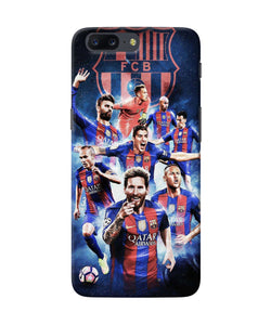Messi Fcb Team Oneplus 5 Back Cover