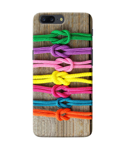 Colorful Shoelace Oneplus 5 Back Cover