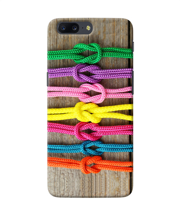 Colorful Shoelace Oneplus 5 Back Cover