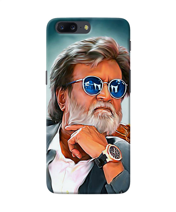 Rajnikant Painting Oneplus 5 Back Cover