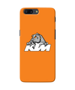 Ktm Dog Logo Oneplus 5 Back Cover