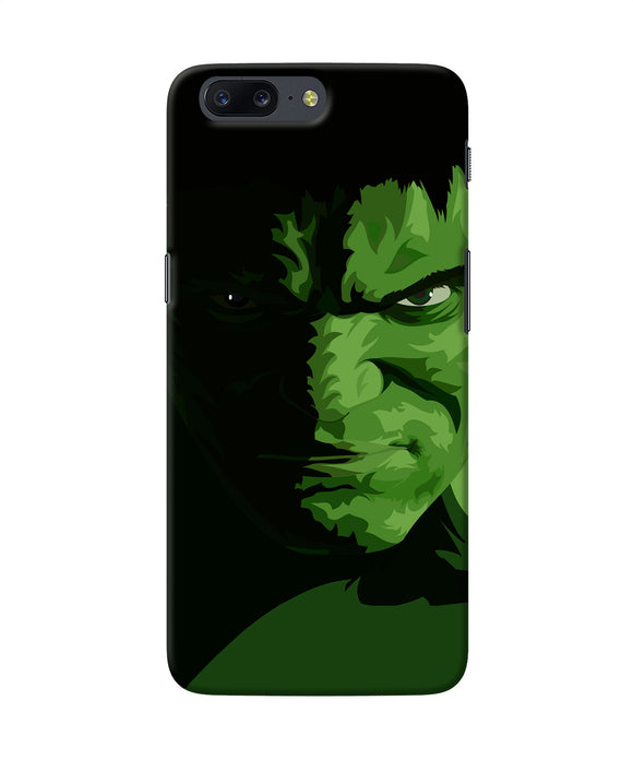 Hulk Green Painting Oneplus 5 Back Cover
