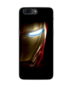 Ironman Half Face Oneplus 5 Back Cover