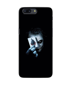 Joker Dark Knight Card Oneplus 5 Back Cover