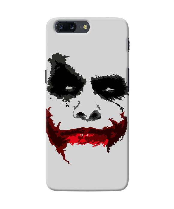 Joker Dark Knight Red Smile Oneplus 5 Back Cover