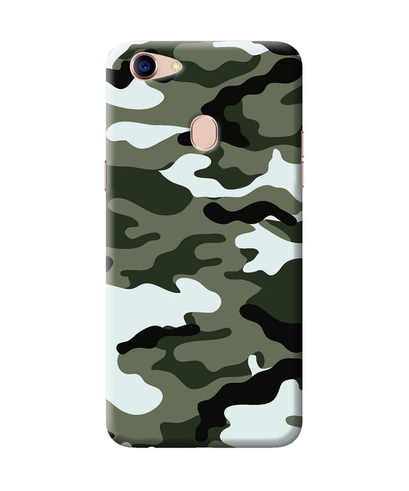 Camouflage Oppo F5 Back Cover