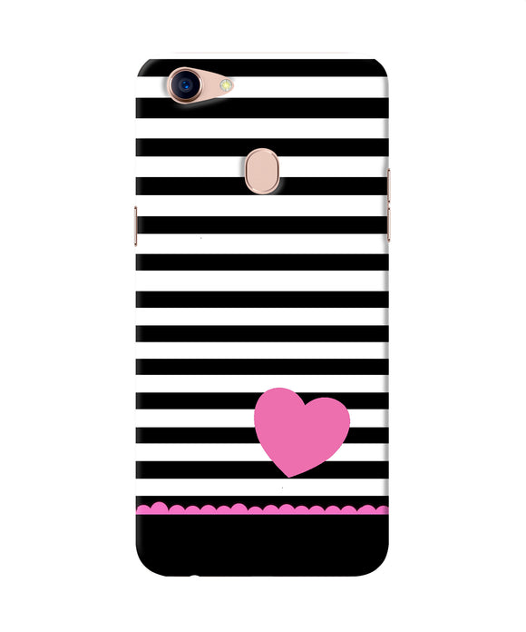 Abstract Heart Oppo F5 Back Cover