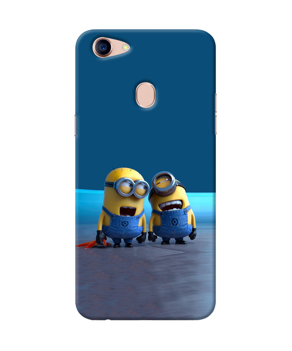 Minion Laughing Oppo F5 Back Cover