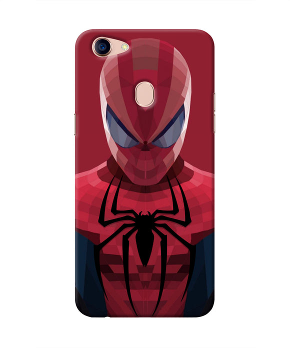 Spiderman Art Oppo F5 Real 4D Back Cover