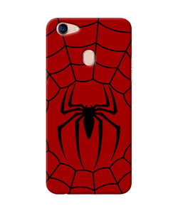 Spiderman Web Oppo F5 Real 4D Back Cover