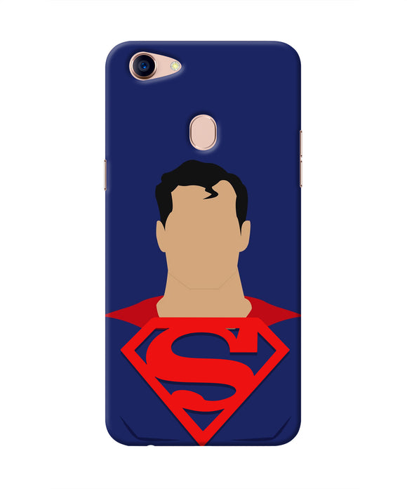 Superman Cape Oppo F5 Real 4D Back Cover