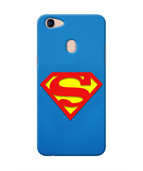 Superman Blue Oppo F5 Real 4D Back Cover