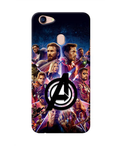 Avengers Superheroes Oppo F5 Real 4D Back Cover