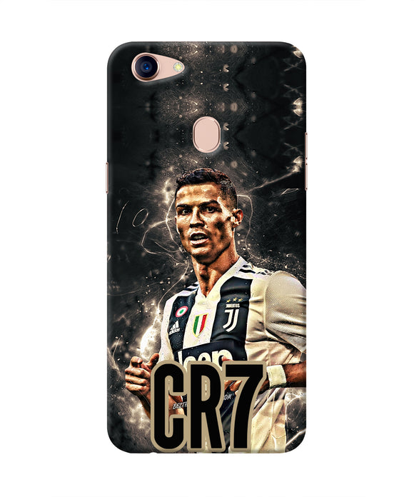 CR7 Dark Oppo F5 Real 4D Back Cover