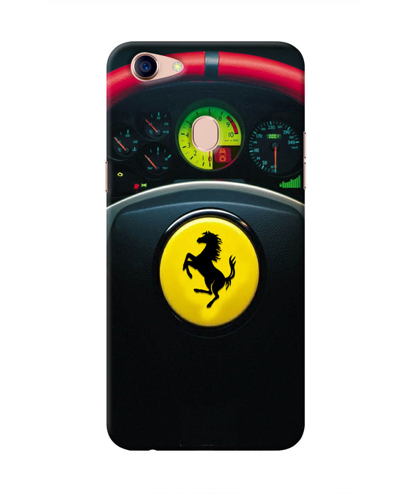 Ferrari Steeriing Wheel Oppo F5 Real 4D Back Cover