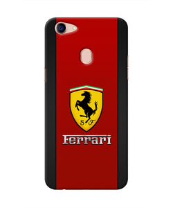 Ferrari Abstract Red Oppo F5 Real 4D Back Cover