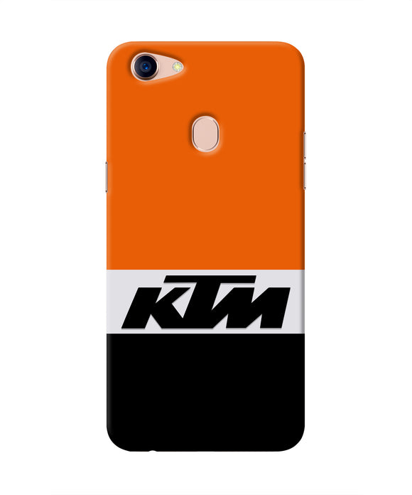 KTM Colorblock Oppo F5 Real 4D Back Cover