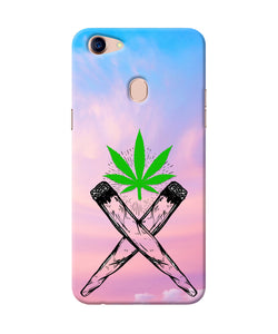 Weed Dreamy Oppo F5 Real 4D Back Cover