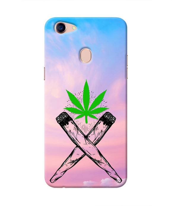 Weed Dreamy Oppo F5 Real 4D Back Cover