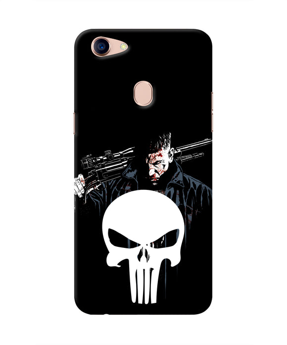 Punisher Character Oppo F5 Real 4D Back Cover