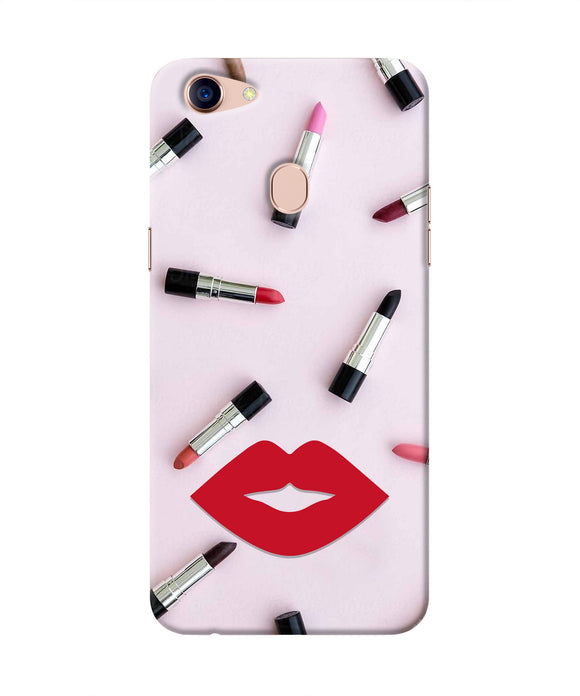 Lips Lipstick Shades Oppo F5 Real 4D Back Cover