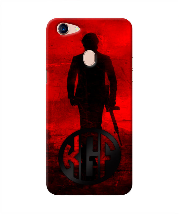 Rocky Bhai K G F Chapter 2 Logo Oppo F5 Real 4D Back Cover