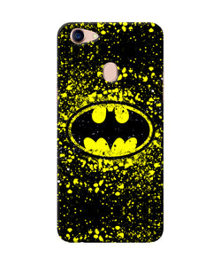 Batman Last Knight Print Yellow Oppo F5 Back Cover