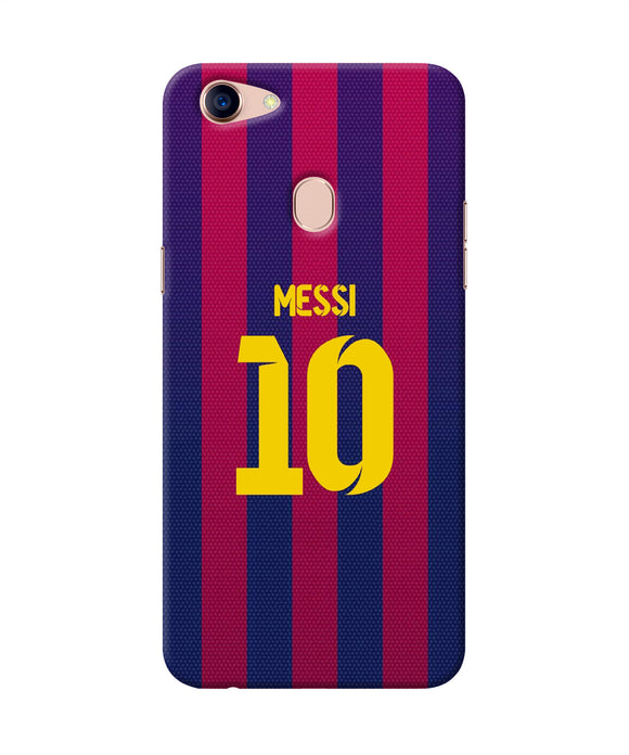 Messi 10 Tshirt Oppo F5 Back Cover