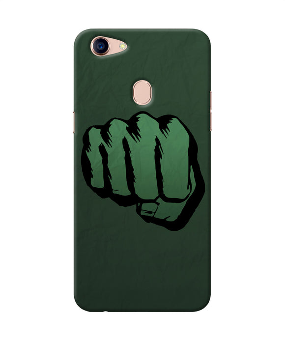 Hulk Smash Logo Oppo F5 Back Cover